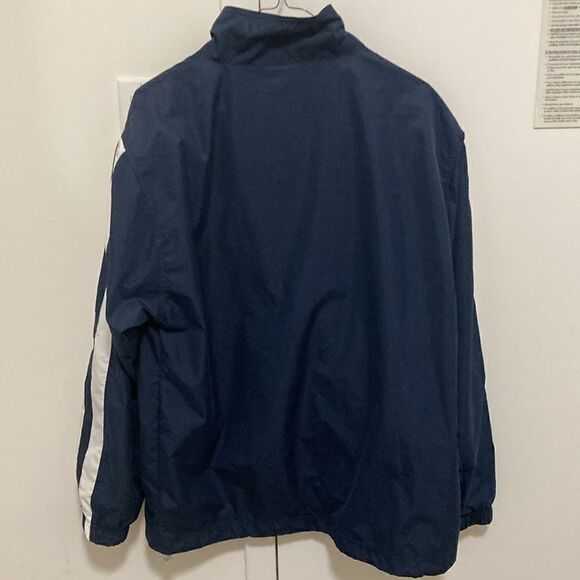 Nike Mens Lined Jacket with Full Center Zipper. Navy/White. Size Medium. - Picture 4 of 10